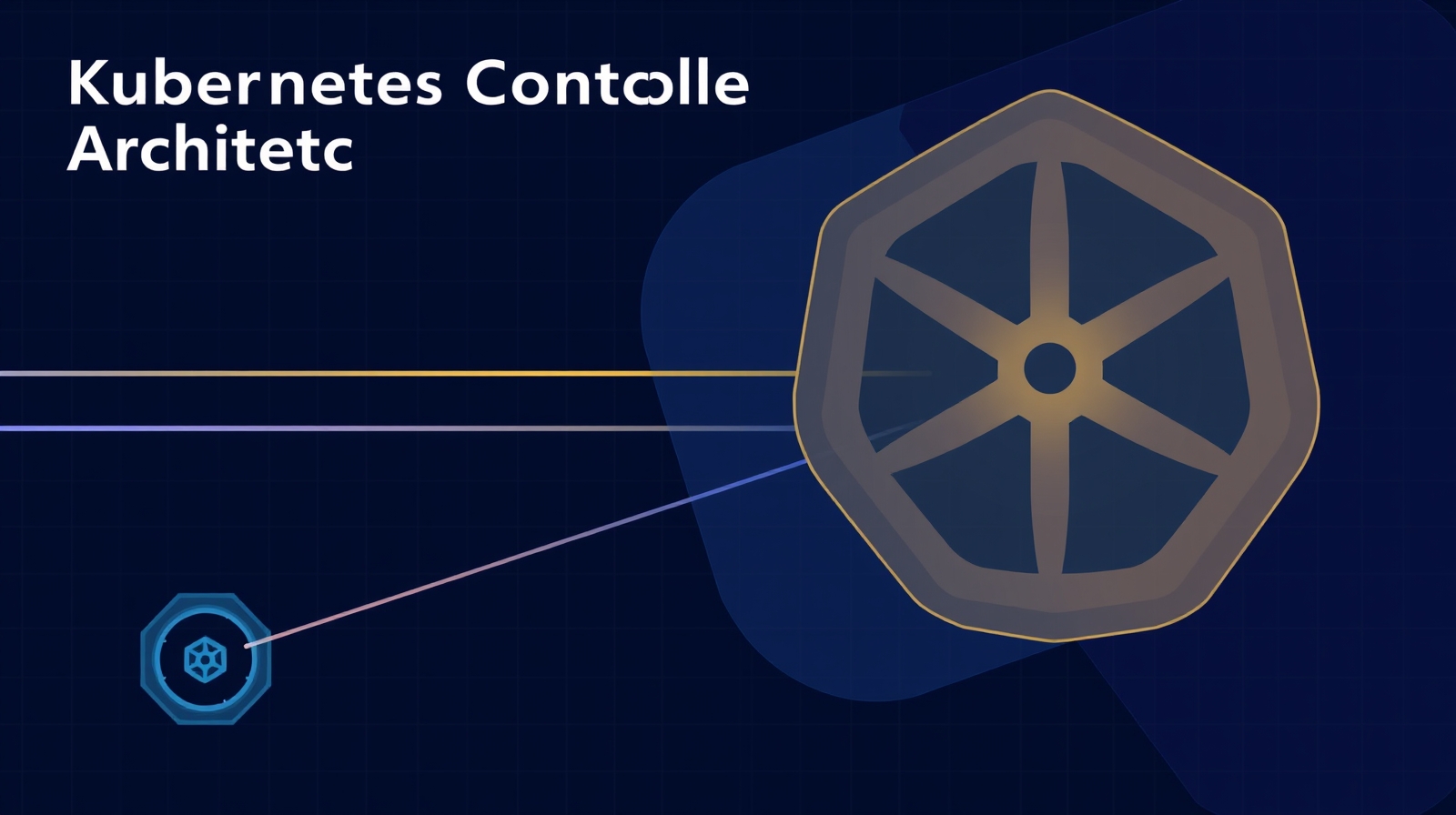 Abstract technical illustration for Kubernetes Controller Cache Architecture