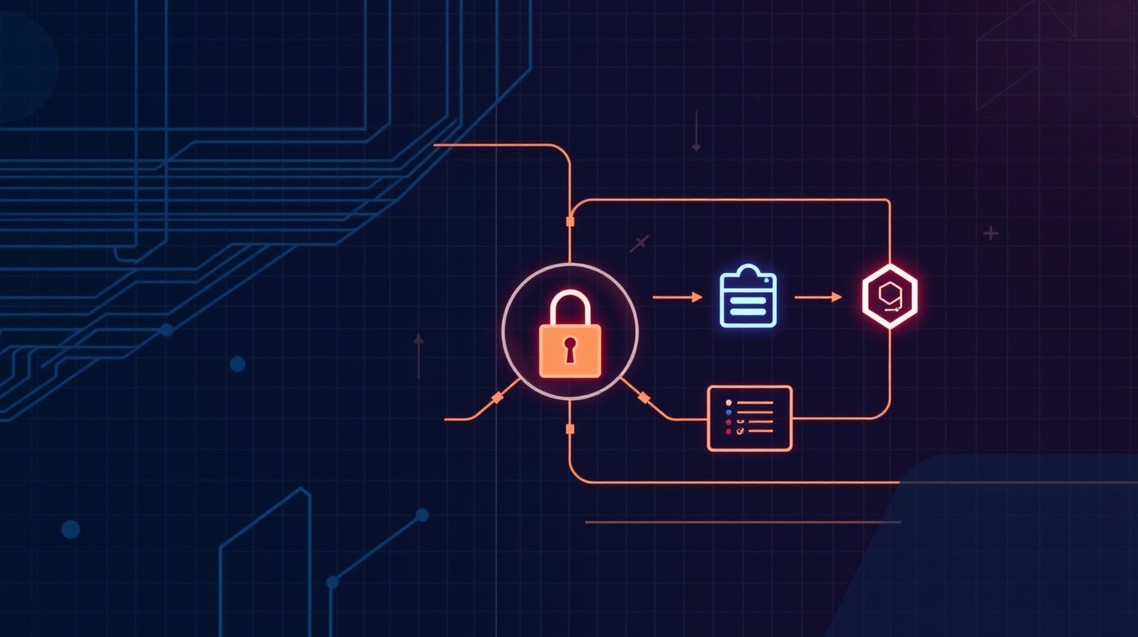 Abstract technical illustration for Secure Execution of AI Agents in Software Development