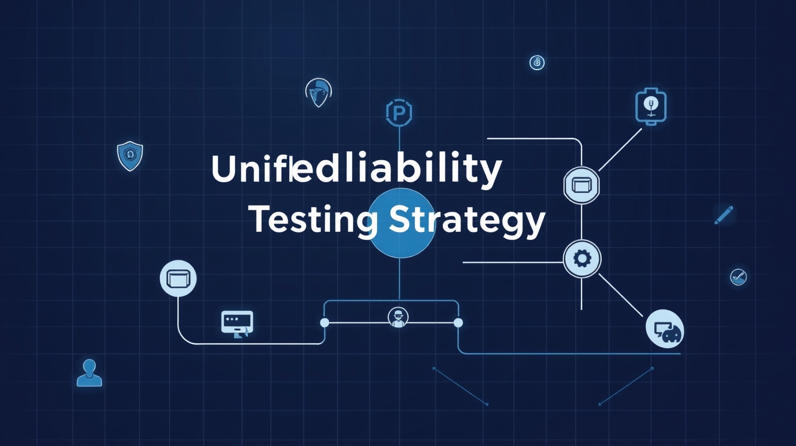 Abstract technical illustration for Unified Reliability Testing Strategy